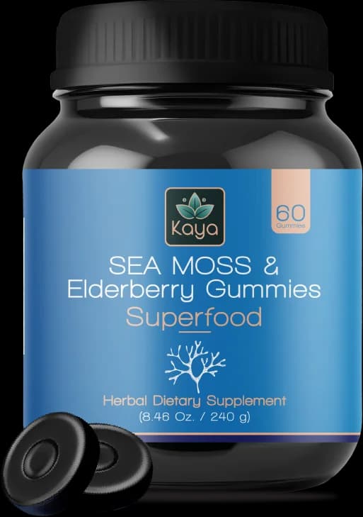 Sea Moss & Elderberry Gummies Superfood
