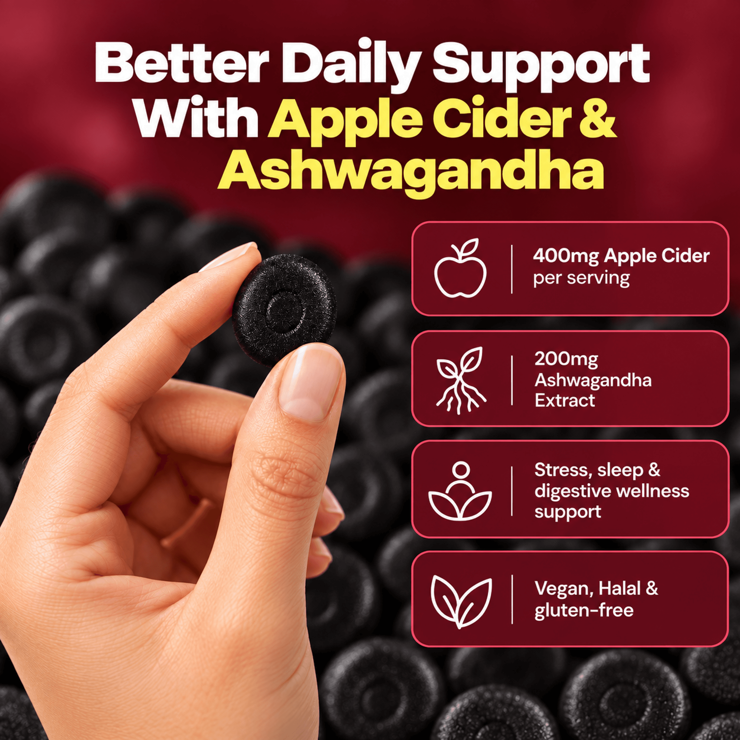 Known for consistency — daily support with Apple Cider Gummies