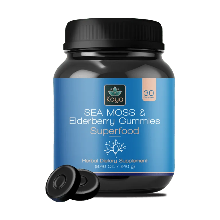 Sea Moss & Elderberry Gummies